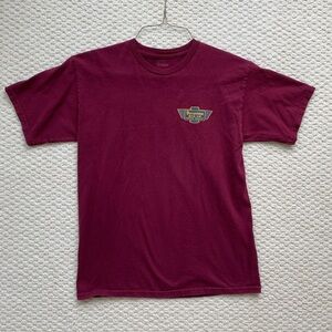 Brixton Maroon Tshirt Mens M